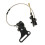 Rear Disc Brake Caliper Master Cylinder for 125cc 150cc Pit 4