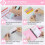A6 Budget Binder with Zipper Envelopes Pink 6