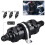 Universal Filter BLACK AN10 Inline Fuel Filter E85 Ethanol with 100μm (0.1MM) Stainless Steel Element 2