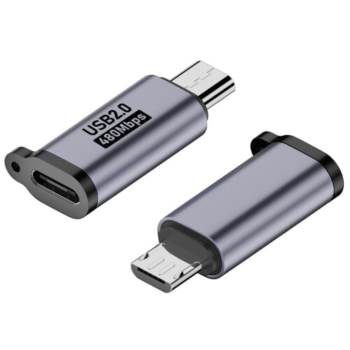 USB 3.1 Type-C 转 Micro USB 适配器 1个 1
