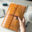 Refillable A6 Leather Notebook Journal 2 Pack 2