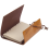 Refillable A6 Leather Notebook Journal 2 Pack 5