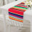 Mexican table runner cotton serape 2 pcs 14 x 84 in 6
