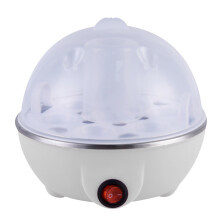 Portable egg cooker with automatic shut-off