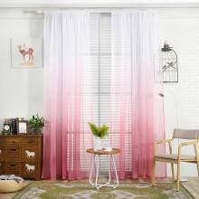 Kozart sheer curtains lavender lilac 1 pair