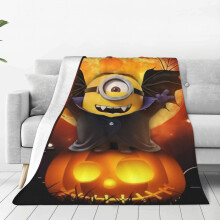 Minions fleece blanket super soft cozy throw 50x60 inches