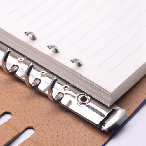 A5 notebook leather cover refillable binder journal 2 pcs 2