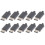 USB Type-C male connector 3A 10 pcs black 1