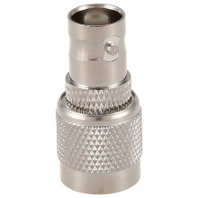 TNC male to BNC female coaxial RF adapter