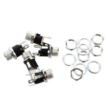 DC Power Jack Socket Female 5.5mmx2.1mm 5 pcs