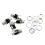 DC Power Jack Socket Female 5.5mmx2.1mm 5 pcs 1