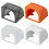 Outdoor Electric Plug Protective Cover Waterproof White 4