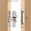 Stainless Steel Invisible Folding Door Hinge 2 pcs 3