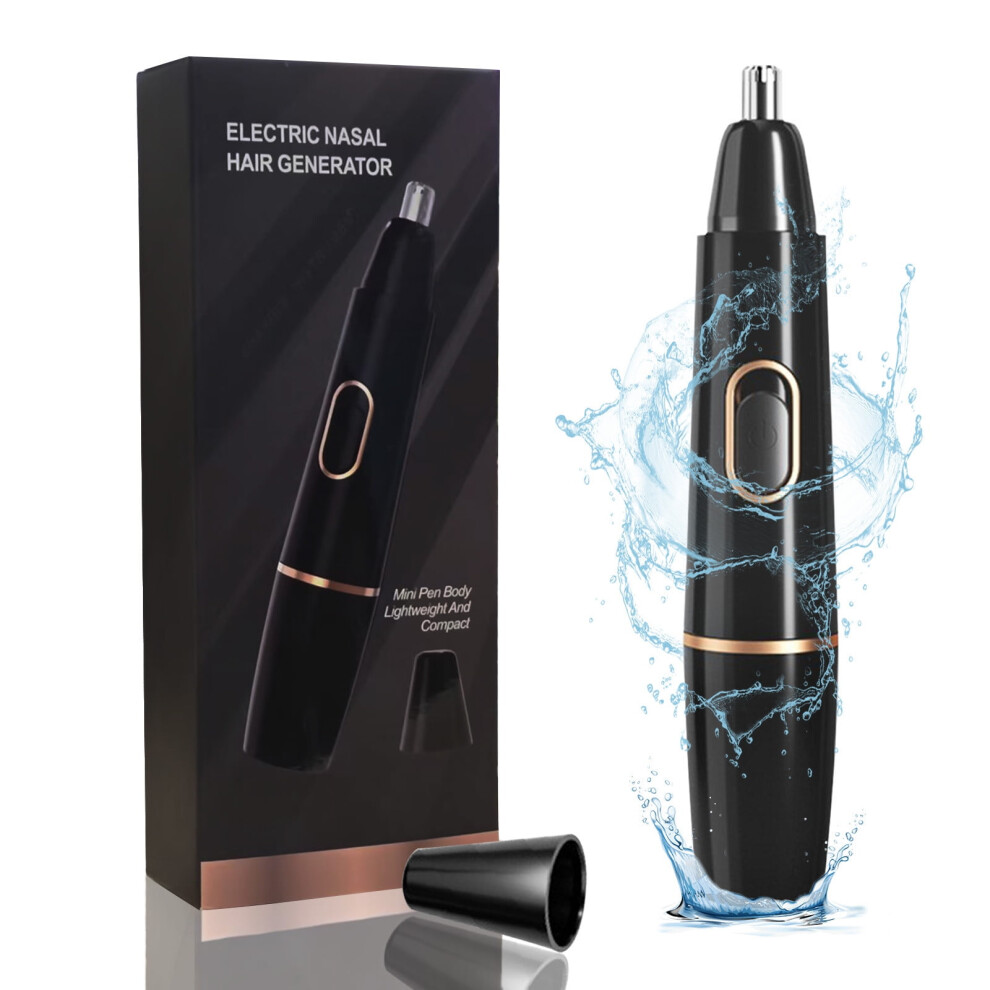 Ear and Nose Hair Trimmer IPX7 Waterproof Battery Operated