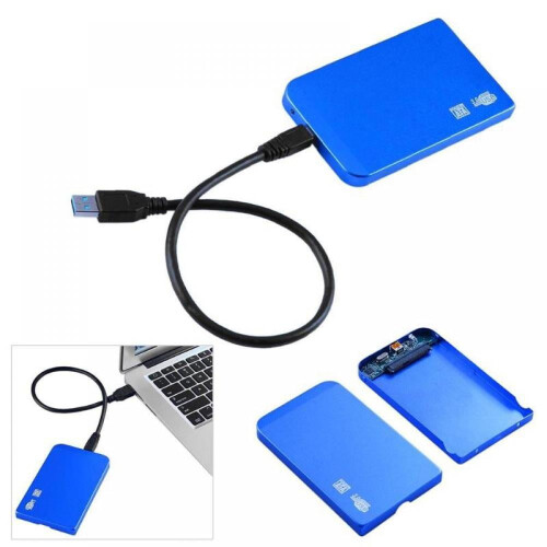 Portable ultra-thin hard disk cover for 2.5" drives, black, 1