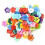 Plastic Buttons Plum Flower Design 100 pcs 2