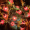 Ladybug String Lights 9.8ft 30 LED Battery Silver Wire Red 7