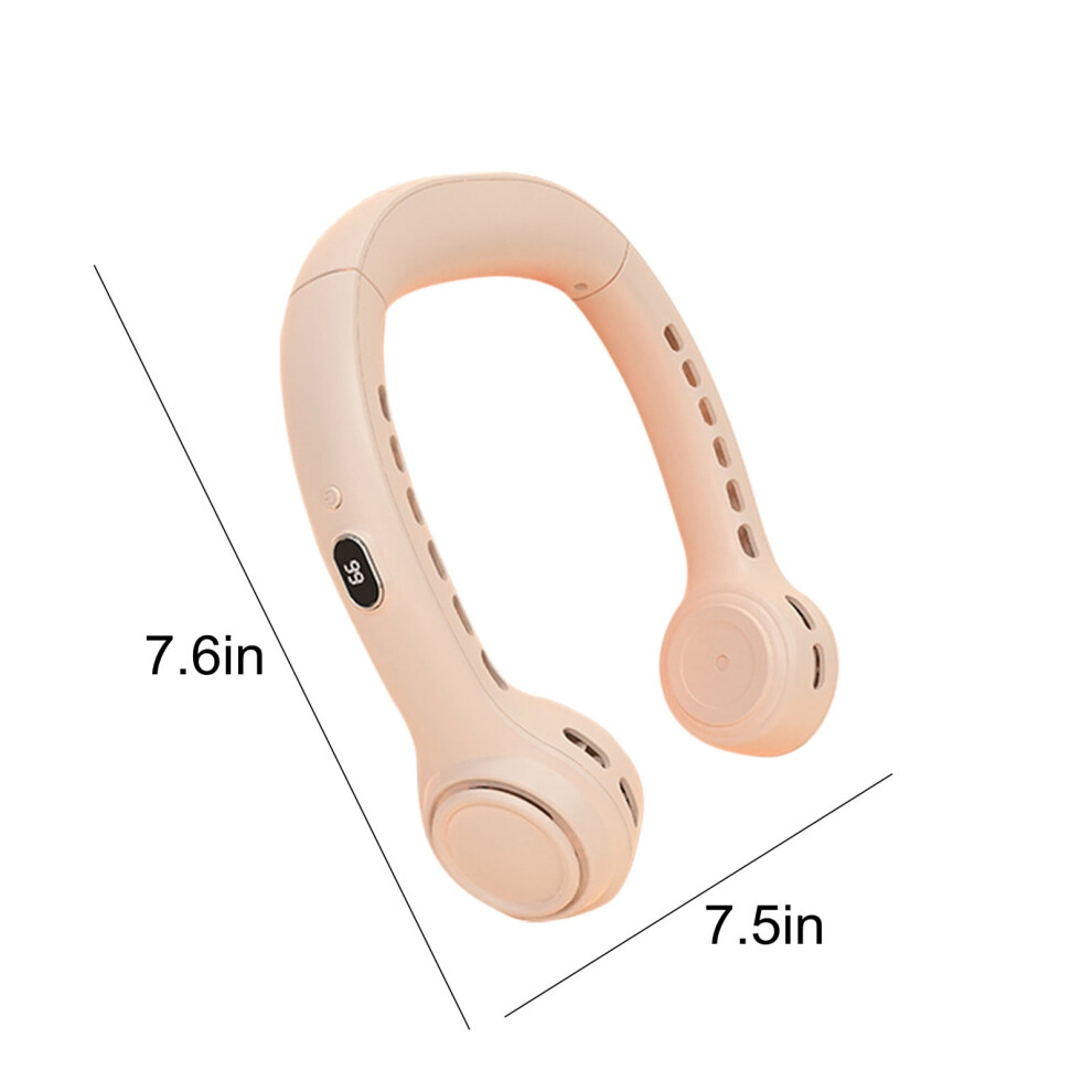 Portable Neck Fan Bladeless 4000Mah Rechargeable 946140757438