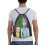 Rick and Morty Drawstring Bag Unisex Medium 2