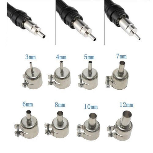 GLFSIL universal hot air welding nozzle for soldering 2