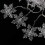 Christmas Snowflake String Lights 11.5ft 96 LED 7