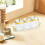 LOVIVER Nordic dried fruit dish 3-compartment serving tray 6