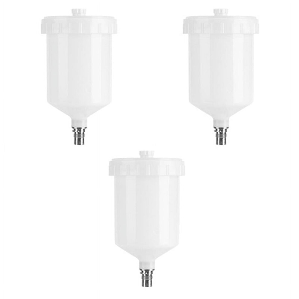 Hvlp Paint Cup For Sata Sprayer 600Ml 3 Pcs 946140760513