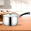 LOVIVER saucepan with glass lid 22 cm 7