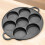 7 Hole Egg Pancake Steak Pan Cast Iron Non-Stick Kitchen Cooking Ham Pan Breakfast Maker Cookware Omelet Pancake 3