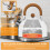 Stainless Steel Whistling Tea Kettle 3L 4