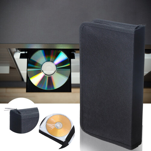 DVD storage case portable 80-disc capacity 1