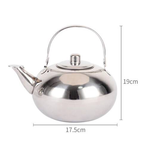 Stainless Steel Tea Pot with Removable Infuser 2L 2