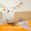 Pennant Banner Cotton Triangle Flag 2.6M 2 pcs 8