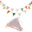 Pennant Banner Cotton Triangle Flag 2.6M 2 pcs 3