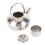 Stainless Steel Tea Pot with Removable Infuser 2L 6