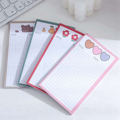 Small Desk Notepad 3.1 x 5.5 Inch 20 Pack 50 Sheets 1