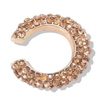 Lady Rhinestone C-Shape Ear Cuff Clip 1 Pc