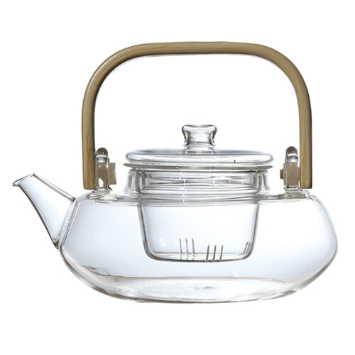 Borosilicate Glass Teapot with Strainer 800ml 1