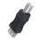 USB Printer Adapter Type A Female to Type B Male Black 2