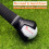 Golf Ball Retriever Claw with Putter Grip Suction Cup (3 3