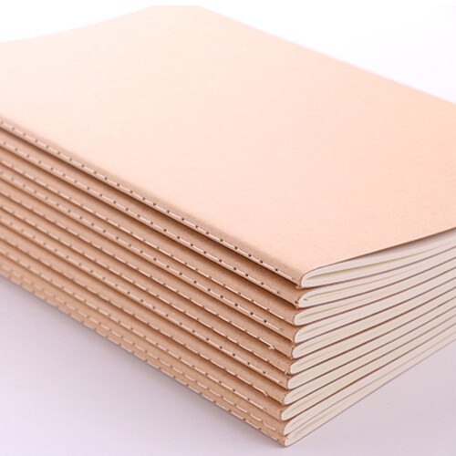 Kraft Paper Notepad Creative Writing Notebook 12 Pcs 1