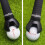 Golf Ball Retriever Claw with Putter Grip Suction Cup (3 4