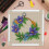 Plastic Square Embroidery Hoop Reusable Snap Frame 8