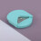 LOVEVER Round Corner Cutter R4 Blue 1pc 5