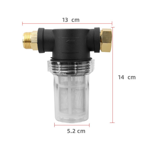 LYUCRAZ sediment water filter for garden hose 2