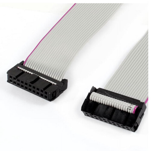Flat Ribbon Cable Connector 2.54 mm Pitch 20 Pin F/F 2 2