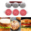 LYUCRAZ hamburger patty press kitchen mold 3 pcs 2
