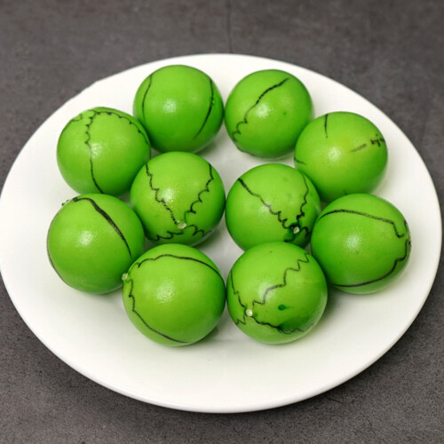 Homeer artificial fruit set foam mini fruits 10 pcs 2