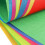 Rainbow Pennant Banner Nylon Garland 10ft 4