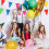 Rainbow Pennant Banner Nylon Garland 10ft 5